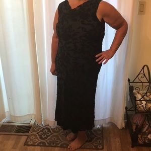 Beautiful black beaded dress